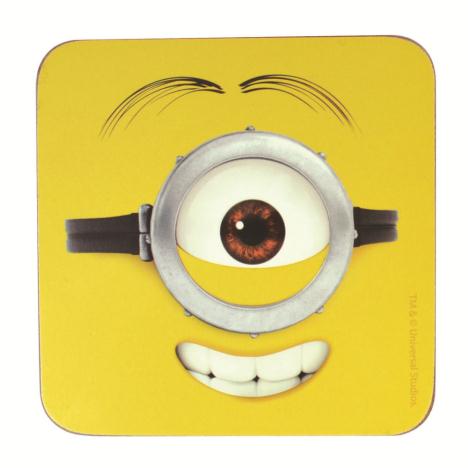 Minion Close Up Coaster £1.49